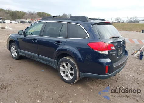 2013 Subaru Outback 2.5I Premium из США, поврежденный, VIN 4S4BRBCC1D3240304